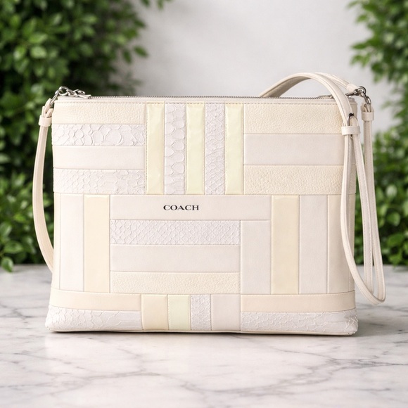 Coach Patchwork High Rise Shoulder Bag RARE - Picture 2 of 16